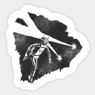 Robot Search Sticker